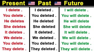 To delete  Efase – Simple Present Simple Past Simple Future and Conditional [upl. by Arit]