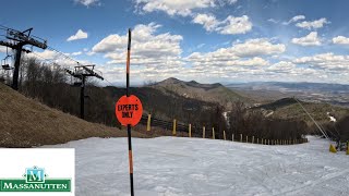 Skiing in Virginia at Massanutten Ski Resort [upl. by Nedlog727]