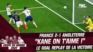 France 21 Angleterre  quotKane on taime quot le goal replay du succès des Bleus qui filent en demie [upl. by Naahs]