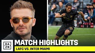 HIGHLIGHTS  LAFC vs Inter Miami MLS [upl. by Fatsug]