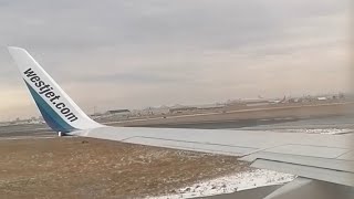 WestJetTakeofffromTorontoenroutetoCalgaryWestjettakeoff [upl. by Shep578]