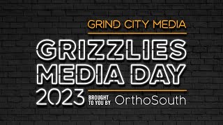 Grizzlies Media Day 2023  Presented by OrthoSouth [upl. by Nyvek]