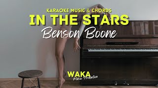 Benson boone  in the stars lirik versi karaoke amp chords [upl. by Tinor288]