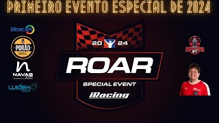 iRacing  Special Event  ROAR 2024  144 minutes of Daytona  Multiclass PTBR  ENG [upl. by Atnomed740]