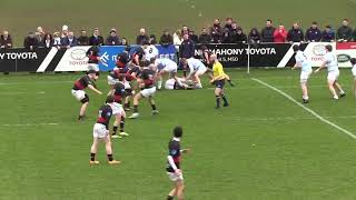 Blackrock v High School  2024 Bank of Ireland Leinster Schools Senior Cup Round 1 [upl. by Eaj902]