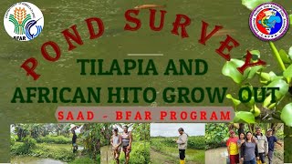 FARMERS FISHPOND VALIDATION  SAAD BFAR PROGRAMDA LAMBAYONG amp LAFFA PART 02 HITOTILAPIACARP [upl. by Jeffry]