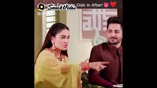 ayeza khan and danish taimoor interview [upl. by Annaor]