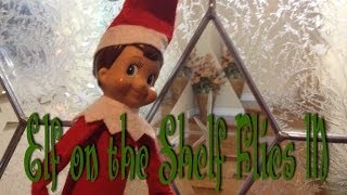 Elf on the Shelf  Jingle Flies in and is Caught on Camera [upl. by Sophronia]