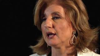 Pundit Arianna Huffington Discusses Huffington Post Guide To Blogging [upl. by Rorrys]