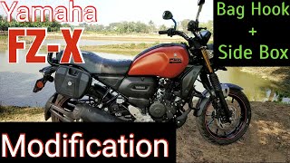 Yamaha FZX Amazing ModificationWrappingBag hook Bangla fzx [upl. by Drofla320]