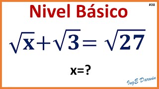 Una ecuación ideal para practicar propiedades básicas  1 Ejercicio [upl. by Gentes794]