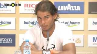 Nadal Interview nach dem Sieg in Hamburg I TennisPointde [upl. by Irehj]