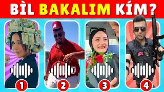 Bil BAKALIM Kim🤔🎤 Viral Videoların Sesini TAHMİN ET 🔥🔊 [upl. by Nihcas]