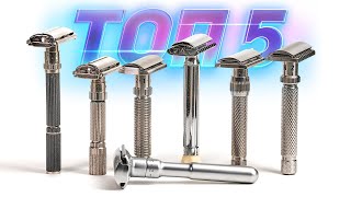 Мой ТОП 5 регулируемых Т образных бритв  TOP 5 Adjustable Safety Razors [upl. by Corell251]