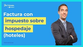 Cómo hacer una factura con impuesto sobre hospedaje hoteles [upl. by Llewkcor]