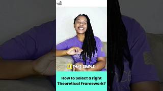 How to Choose a Relevant Theoretical Framework for your Study [upl. by Eshelman]