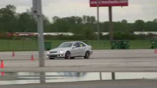 Mercedes C55 AMG Kleemann Autocross Winged Warrior 2009  Best Run [upl. by Hsiwhem]