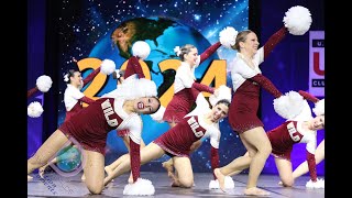 Geneva Wild Eagles Cheerleaders at Dance Worlds 2024 [upl. by Still]