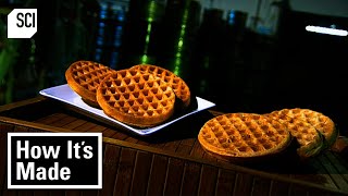 How Ice Cream Cones Waffles Peanut Butter amp More Are Made  How Its Made  Science Channel [upl. by Zullo]