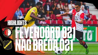 Highlights Feyenoord O21  NAC Breda O21  FA 2023  2024 [upl. by Nickolas83]