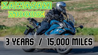 Riding The Kawasaki Z1000SXninja 1000SX For 15000 Miles In 3 Years A Real Owners Review [upl. by Keifer]