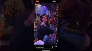 Jania Meshell amp Yaya Mayweather turning up to NBA YoungBoy in the Club  3102021 [upl. by Garvy140]