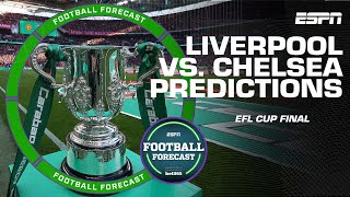 League Cup final PREDICTIONS Will Klopp carry Liverpool past Chelsea  Carabao Cup  ESPN FC [upl. by Drain332]