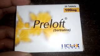 Preloft tablet uses in urdu  Sertraline uses in urdu  Preloft 50mg 100mg 25mg tablet Side effects [upl. by Martine]