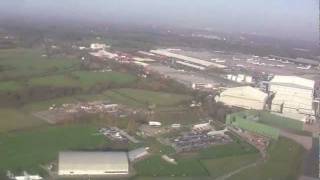 Takeoff from Manchester Airport  19th November 2011 [upl. by Subir]