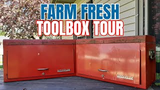 Estate Sale Toolbox Tour Tool Haul  Vintage Craftsman Tools Farm Fresh Barn Find Tool Box Reveal [upl. by Colwell]