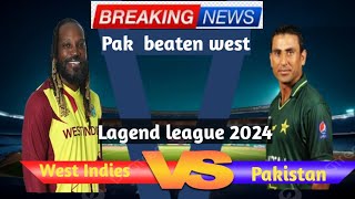 Pakistan Lagend Beat West Indies And qualify Final Pak vs West T20 leagueAlisports02 [upl. by Labannah]