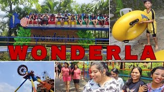 Trip To Wonderla with Family amp Staff  Ginis Vlogs [upl. by Moitoso]