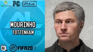 FIFA 20  Face JOSÉ MOURINHO Tutorial [upl. by Rossy720]