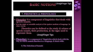 Basic Notions  Phonetics amp Phonology  Language amp Linguistics [upl. by Faustina]