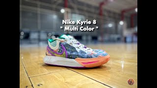 รีวิว Nike Kyrie 8 quotMulti Colorquot Performance Review By 23TEE in Thai [upl. by Aihtnamas]