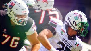 Mexico vs USA  IFAF Junior World Championship 2018 [upl. by Amyas]