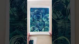 abcprintingchallenge printmaking gelprint monoprint gelprinting [upl. by Gran]