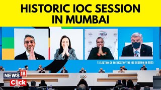 IOC Session 2023  141st IOC Session To Be Held In Mumbai From Oct 1517  IOC Session Mumbai  N18V [upl. by Ricard]