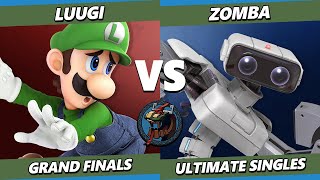 Valhalla IV GRAND FINALS  Zomba ROB Vs Luugi Luigi Smash Ultimate  SSBU [upl. by Killian]