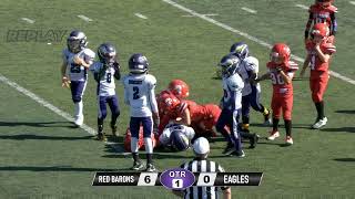 2024 JR FRESHMEN 8U  Grosse Pointe Red Barons vs Eastside Eagles [upl. by Jervis]