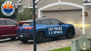 FISKER OCEAN SOFTWARE UPDATE 22 [upl. by Wyne621]