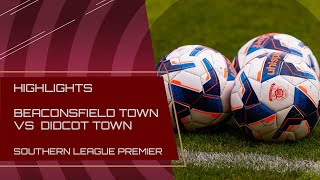 Highlights Beaconsfield Town vs Didcot Town [upl. by Aileduab]