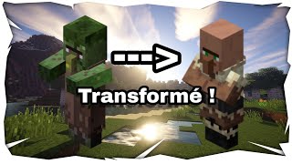 JAI TRANSFORMÉ UN VILLAGEOIS ZOMBIE EN VILLAGEOIS   SURVIE 111 ÉPISODE 10  MINECRAFT PE [upl. by Shelbi427]