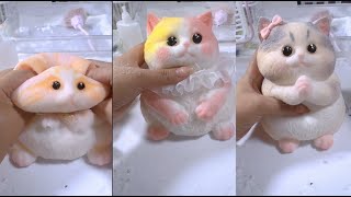 Does it resemble a real catcat squishable squishy cuteanimal cutecat diy [upl. by Darrin364]