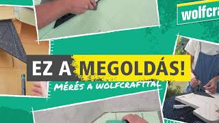 EZ A MEGOLDÁS  MÉRÉS A WOLFCRAFTtal  wolfcraft [upl. by Drapehs]