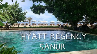 HYATT REGENCY SANUR RESORT BALI FULL TOUR review [upl. by Kolosick]