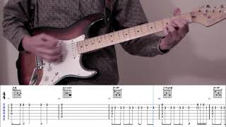 Glen Campbell  Witchita Lineman  Guitar Cover With Tabs [upl. by Doble]