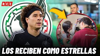 🚨ASÍ FUE LA LLEGADA DE LA SELECCIÓN DE MÉXICO A HONDURAS ¡HASTA LES PIDIERON AUTÓGRAFOS😱 [upl. by Carleton]