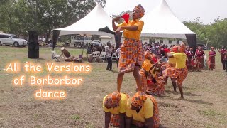 Borborbor dance  All of it’s different flavors Volta Region  Ghana [upl. by Lana]