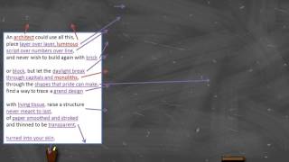 Imtiaz Dharker  Tissue  Annotation [upl. by Eintruoc]